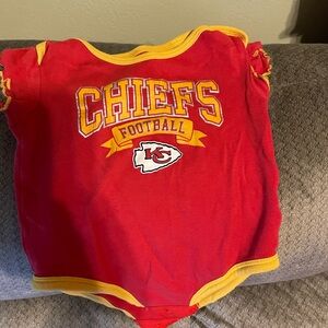 KC Chiefs infant/toddler bodysuit onesie 18 months